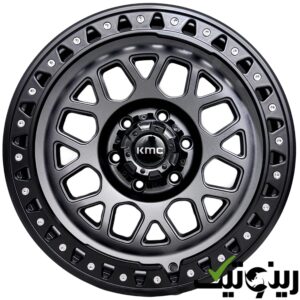 رینگ آفرود KMC سایز 17 اینچی رنگ دودی